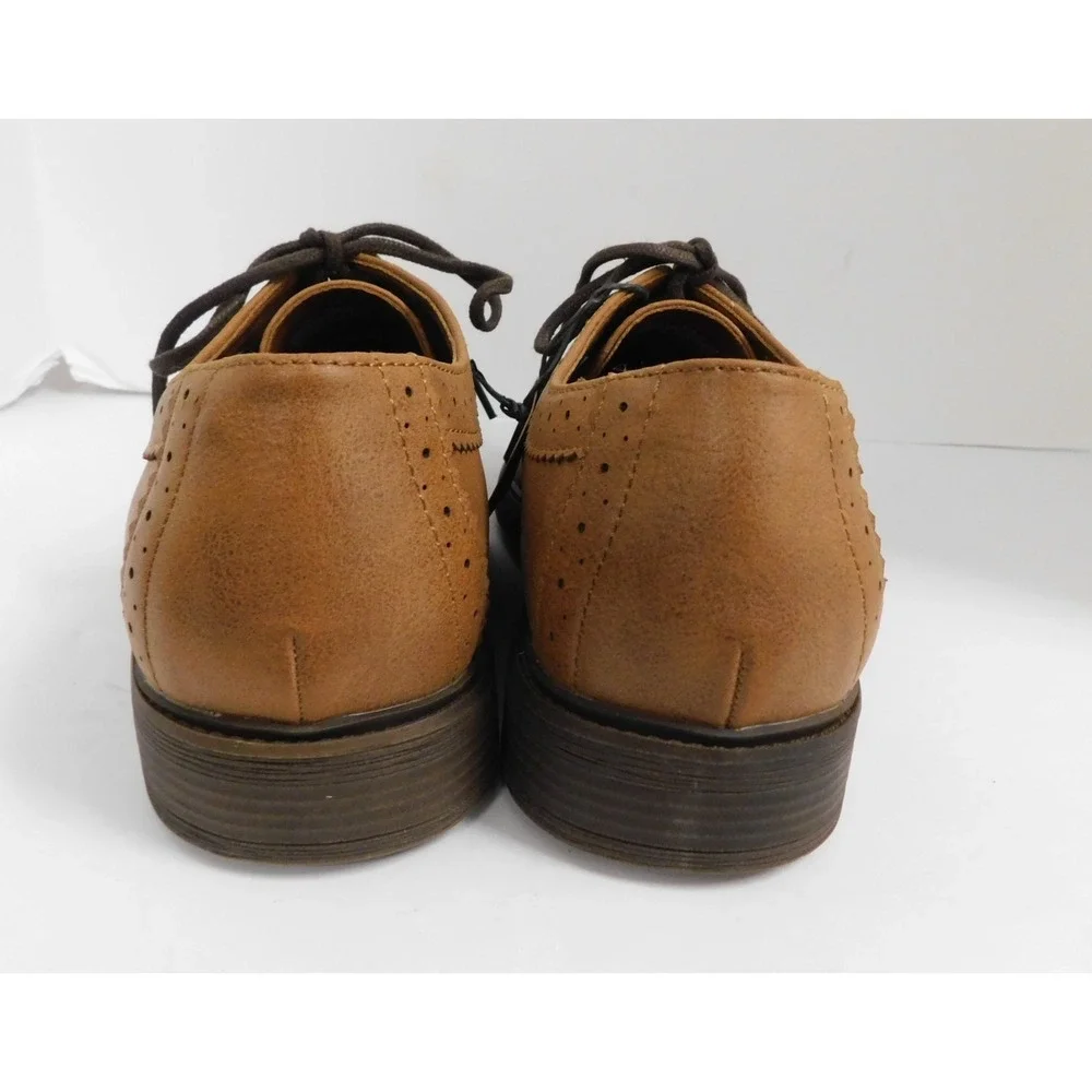 Frye and Co. Men's Grant Leather Oxford Shoes‎ Cognac Brown Size 10.5 M NEW